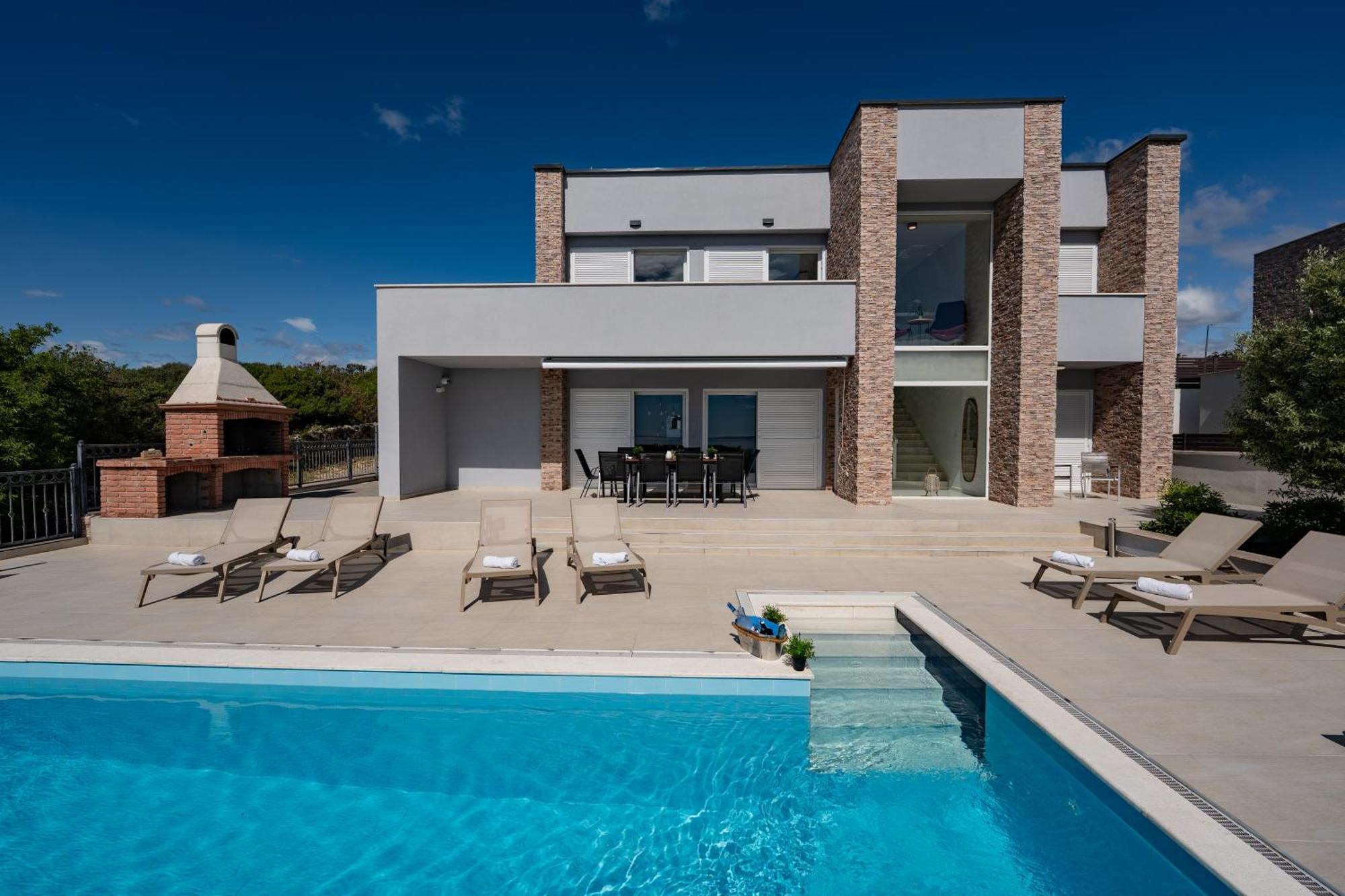 נובליה Villas Royal I With Private Pool מראה חיצוני תמונה